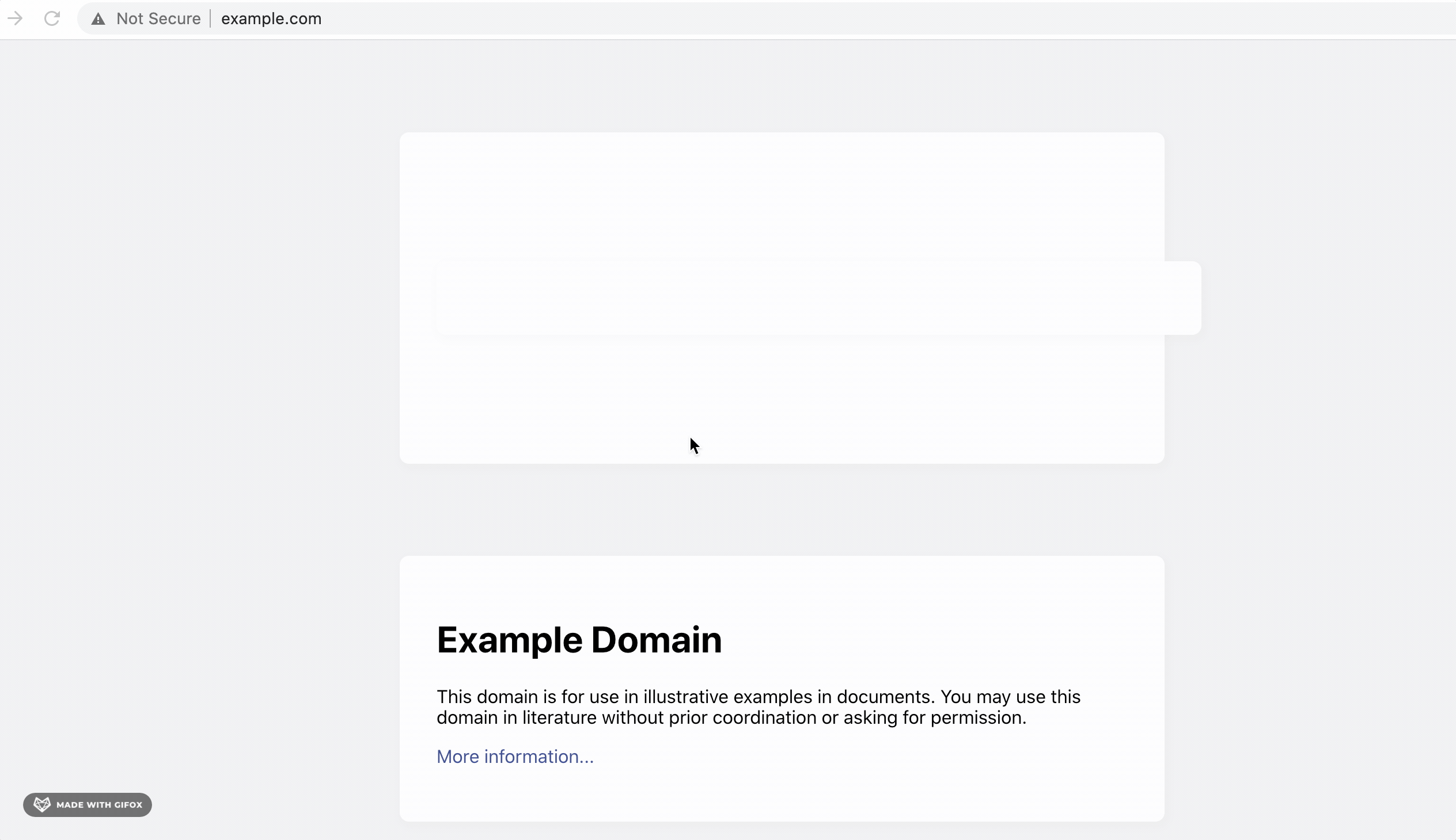Styling conflicts between extension and example.com